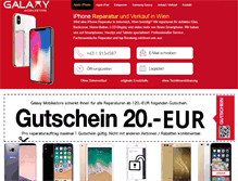 Tablet Screenshot of galaxymobile.at